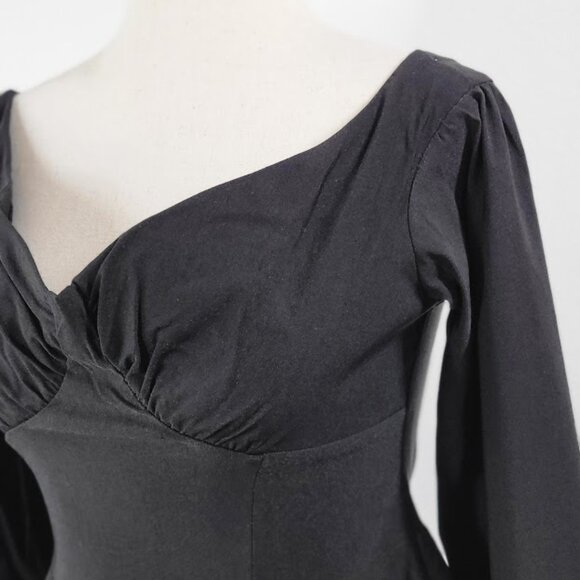 TOPSHOP bengaline off-the-shoulder top Sz 6 NEW - Picture 3 of 9